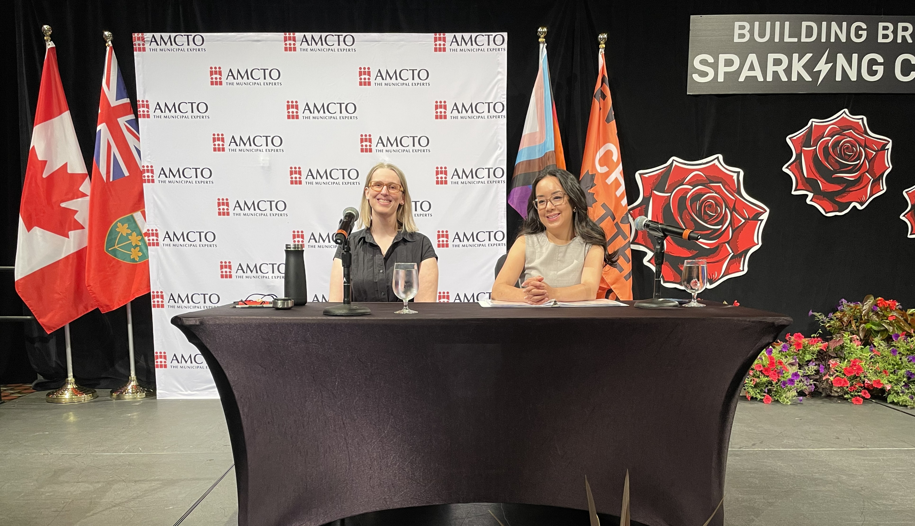 Members of our Legal Services team making a presentation at the Association of Municipal Managers, Clerks and Treasurers of Ontario conference,