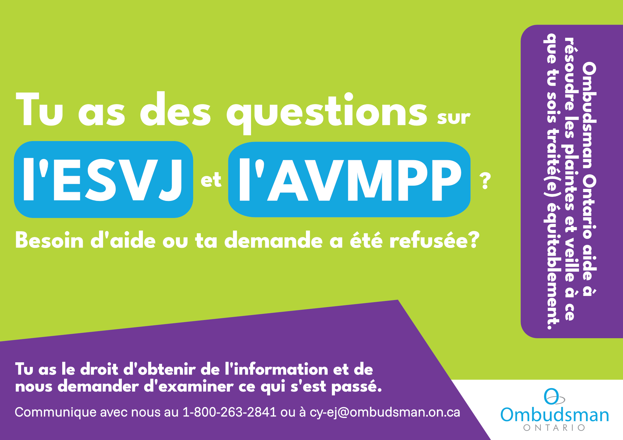 Lien vers la carte ESVJ et AVMPP