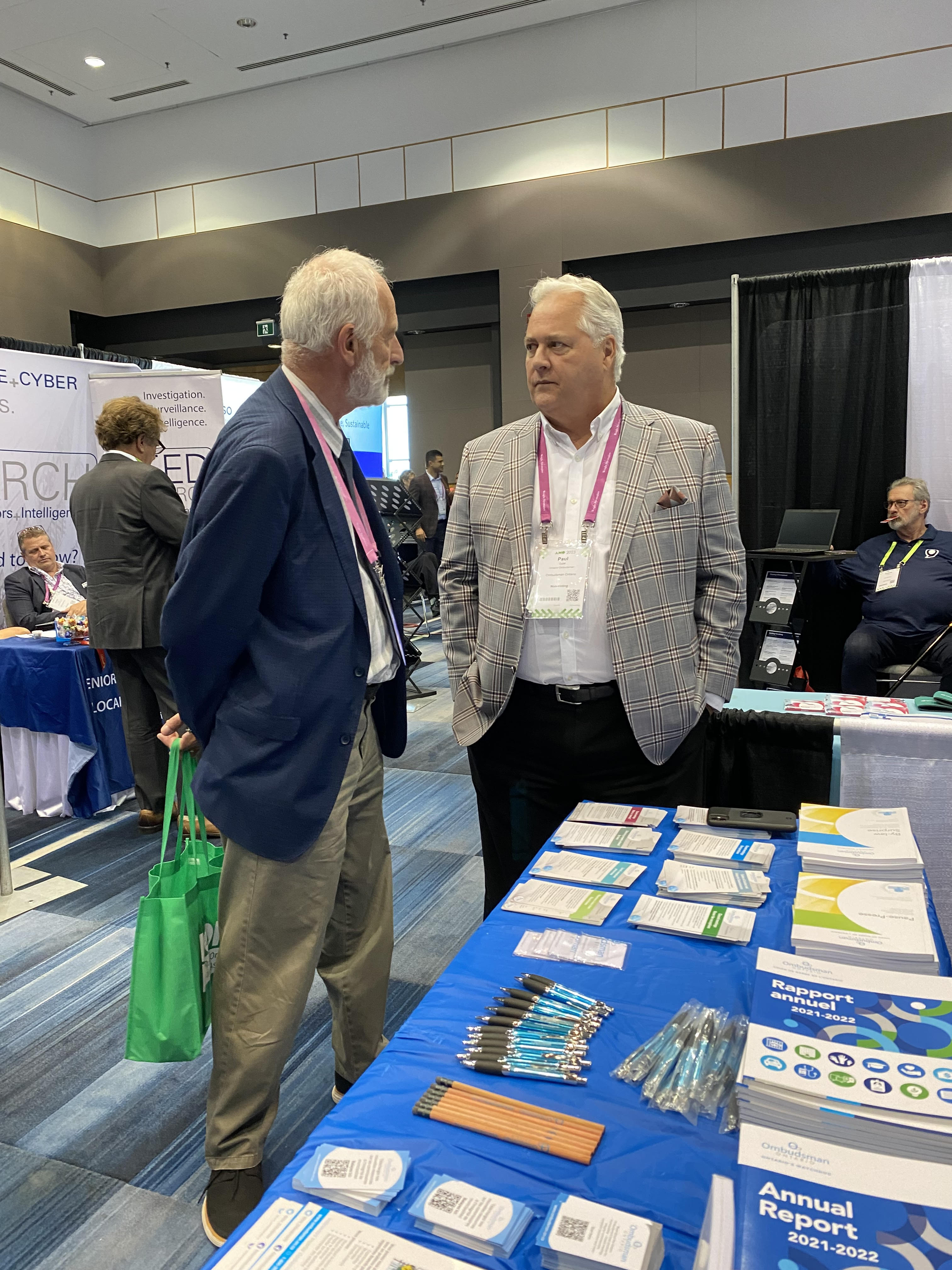 Ombudsman at the Assocation of Municipalities of Ontario conference