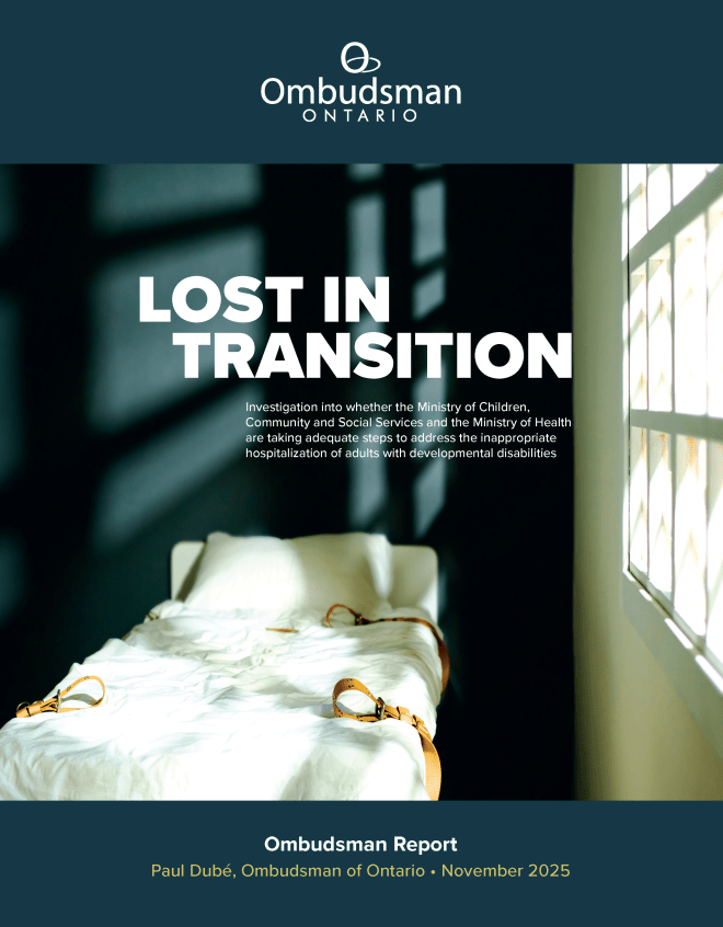 report cover of Lost in Transition